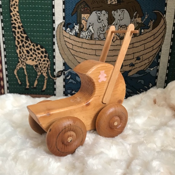 Rare Vintage 1960’s Wooden Car - Picture 3 of 8